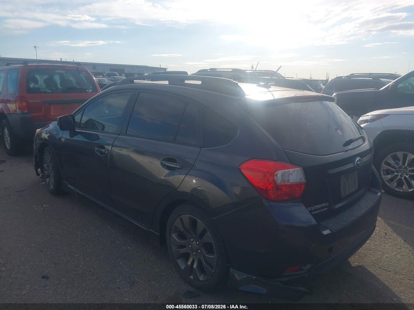 2012 Subaru Impreza VIN JF1GPAU60CH230230 IAAI salvage auction — NORMAL WEAR, Clear (Texas), sold $575 on 2026-07-28 (photo 3)