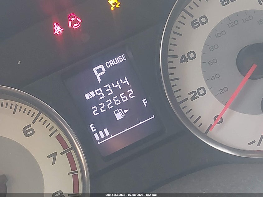2012 Subaru Impreza VIN JF1GPAU60CH230230 IAAI salvage auction — NORMAL WEAR, Clear (Texas), sold $575 on 2026-07-28 (photo 7)