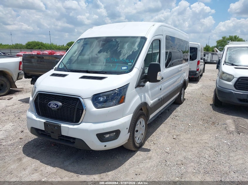 2026 Ford Transit VIN 1FBAX2C8XTKB08054 IAAI salvage auction — ROOF, Enterprise Vehicles Clear Only (Texas), sold $37,250 on 2026-07-21 (photo 2)