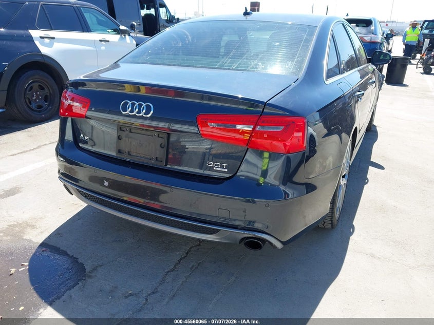 2012 Audi A6 VIN WAUHGAFC0CN166688 IAAI salvage auction — NORMAL WEAR, Clear - Dealer Only (California), sold $1,800 on 2026-07-29 (photo 6)