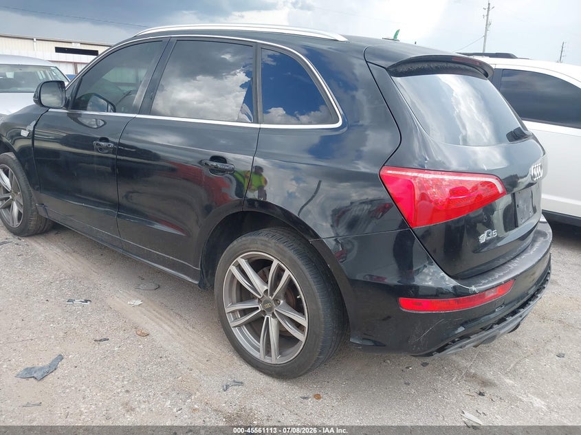 2012 Audi Q5 VIN WA1DKAFP8CA014632 IAAI salvage auction — FRONT & REAR, Salvage Title, sold $25 on 2026-07-29 (photo 3)