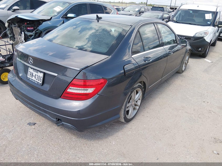 2014 Mercedes-benz C-klasse VIN WDDGF4HB3ER305737 IAAI salvage auction — LEFT FRONT, Original (Texas), sold $25 on 2026-07-22 (photo 3)