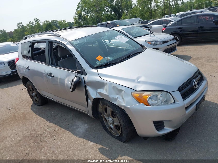 2012 Toyota Rav 4 VIN JTMBF4DV3C5050855 IAAI salvage auction — ROLLOVER, Salvage (Ohio), sold $800 on 2026-07-31 (photo 1)