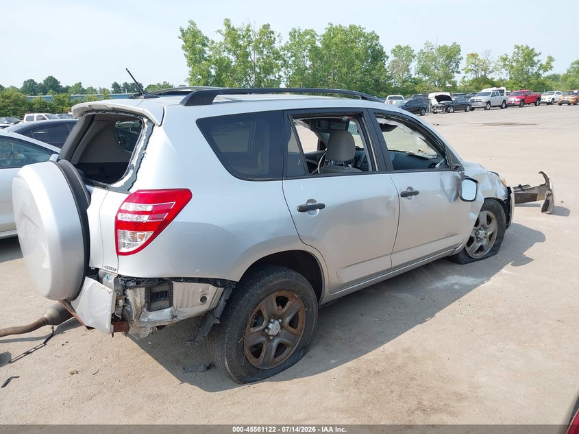 2012 Toyota Rav 4 VIN JTMBF4DV3C5050855 IAAI salvage auction — ROLLOVER, Salvage (Ohio), sold $800 on 2026-07-31 (photo 4)