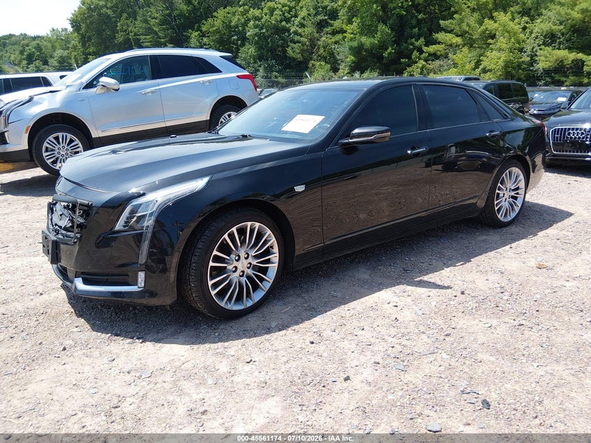 2018 Cadillac Ct6 VIN 1G6KJ5R65JU143520 IAAI salvage auction — FRONT END, Salvage Title, sold $10,575 on 2026-08-26 (photo 2)