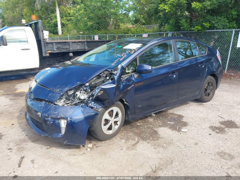 2015 Toyota Prius VIN JTDKN3DU9F0416341 IAAI salvage auction — FRONT END, Rebuildable (Florida), sold $475 on 2026-07-29 (photo 2)