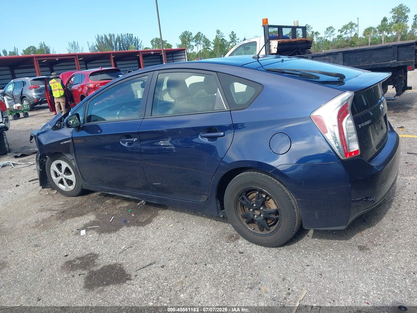 2015 Toyota Prius VIN JTDKN3DU9F0416341 IAAI salvage auction — FRONT END, Rebuildable (Florida), sold $475 on 2026-07-29 (photo 3)