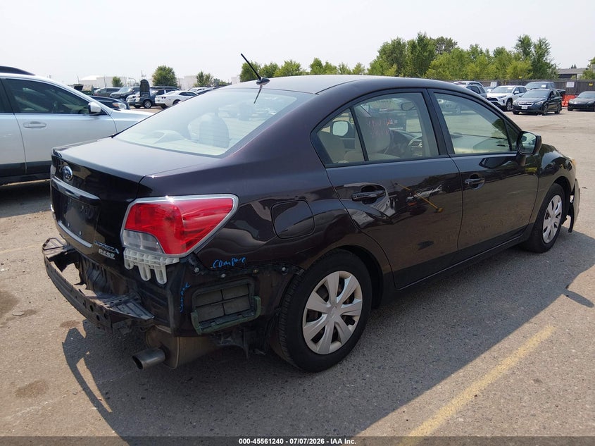 2013 Subaru Impreza VIN JF1GJAA65DG014130 IAAI salvage auction — FRONT & REAR, Salvage (Colorado), sold $375 on 2026-08-02 (photo 4)