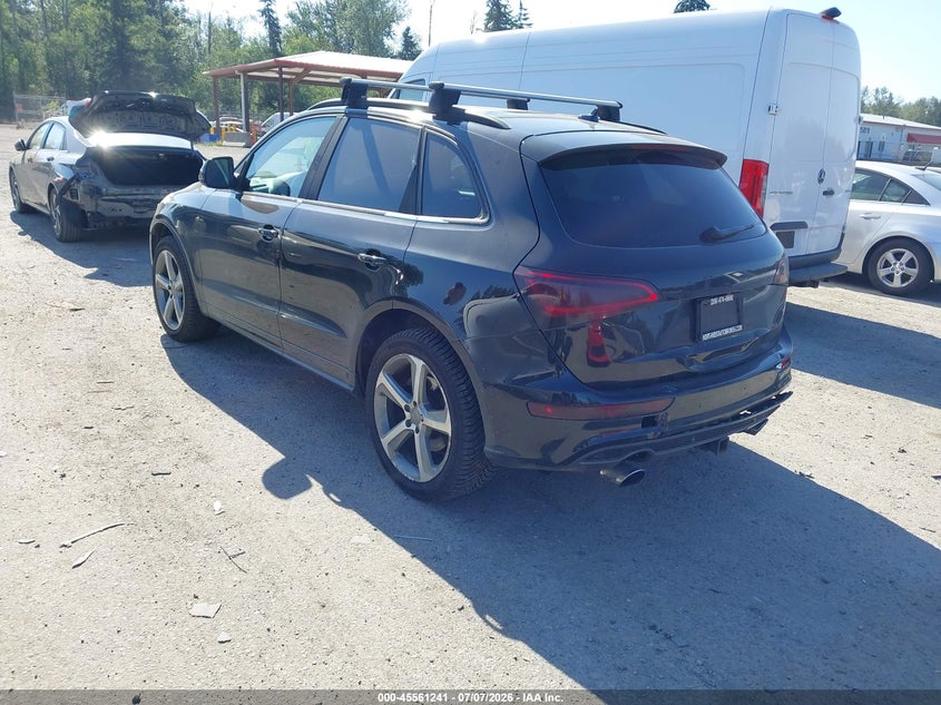 2013 Audi Q5 VIN WA1WGAFP7DA062411 IAAI salvage auction — FRONT & REAR, Bill Of Sale (Washington), sold $1,450 on 2026-07-29 (photo 3)