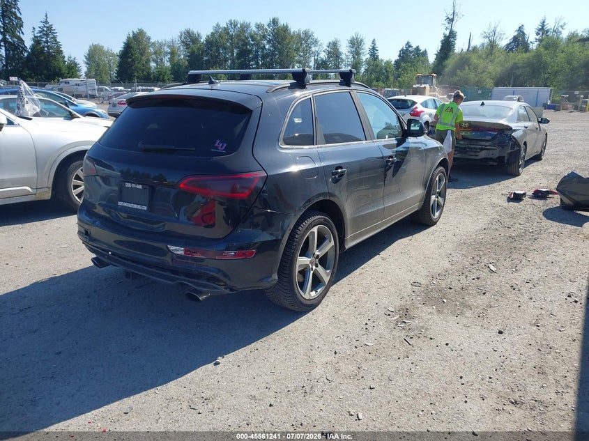 2013 Audi Q5 VIN WA1WGAFP7DA062411 IAAI salvage auction — FRONT & REAR, Bill Of Sale (Washington), sold $1,450 on 2026-07-29 (photo 4)