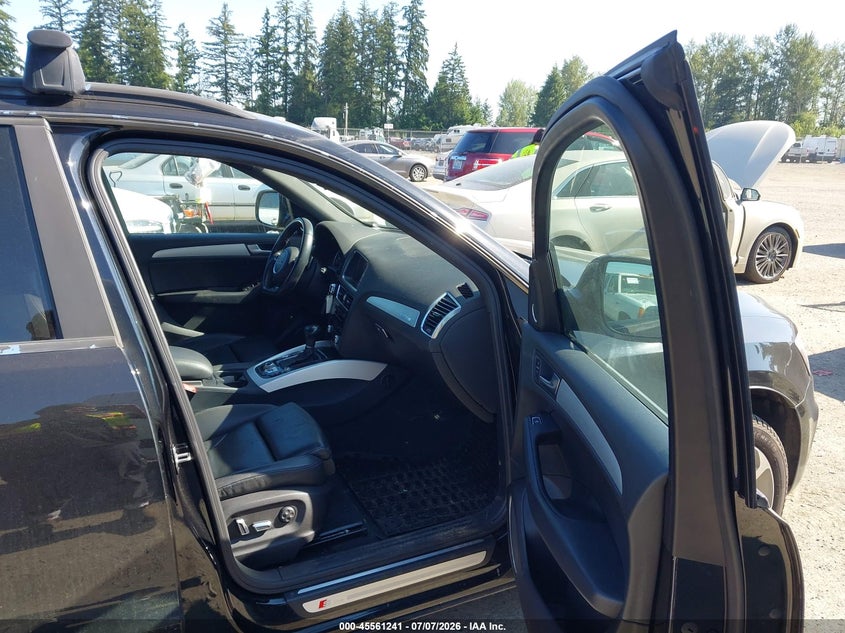 2013 Audi Q5 VIN WA1WGAFP7DA062411 IAAI salvage auction — FRONT & REAR, Bill Of Sale (Washington), sold $1,450 on 2026-07-24 (photo 5)