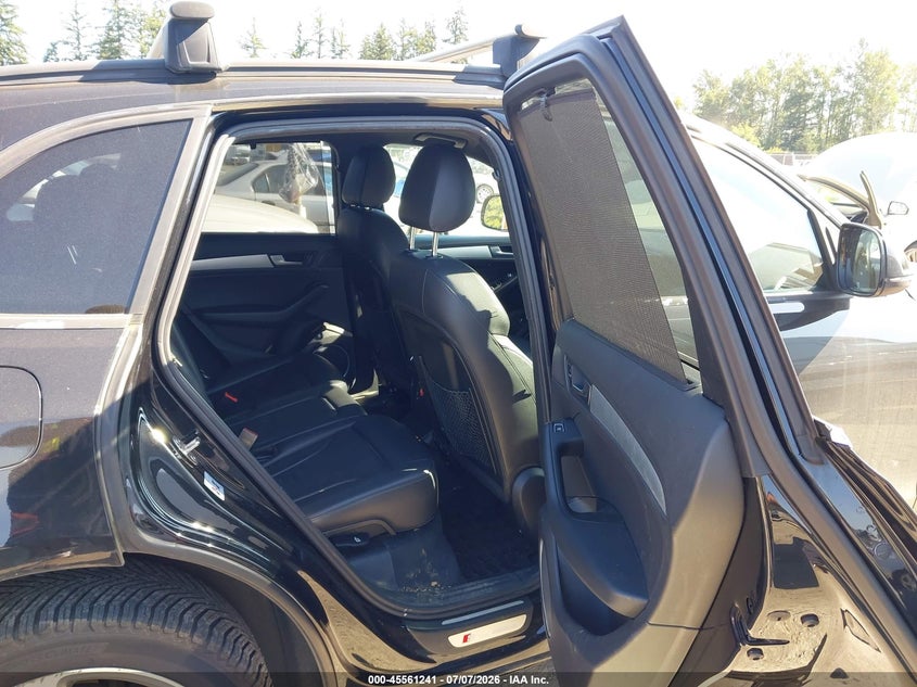 2013 Audi Q5 VIN WA1WGAFP7DA062411 IAAI salvage auction — FRONT & REAR, Bill Of Sale (Washington), sold $1,450 on 2026-07-24 (photo 8)