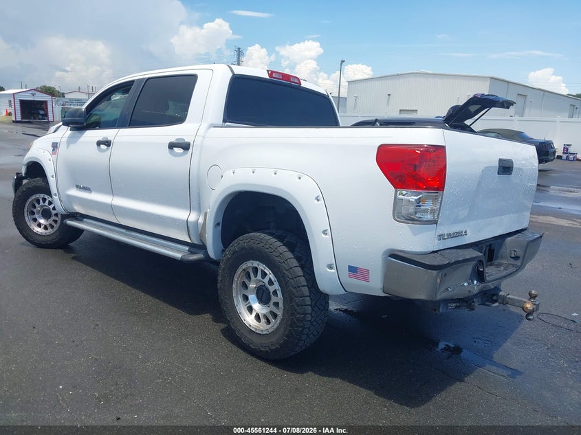 2010 Toyota Tundra VIN 5TFEY5F18AX085657 IAAI salvage auction — FRONT & REAR, Rebuildable (Florida), sold $3,100 on 2026-07-27 (photo 3)