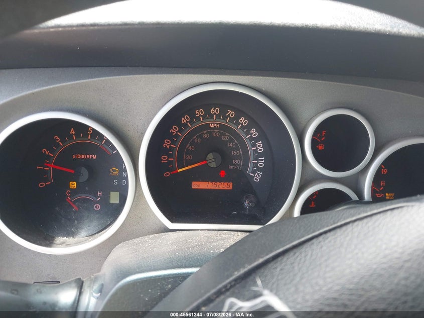 2010 Toyota Tundra VIN 5TFEY5F18AX085657 IAAI salvage auction — FRONT & REAR, Rebuildable (Florida), sold $3,100 on 2026-07-27 (photo 7)