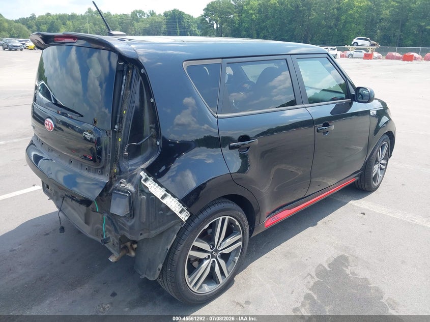 2015 Kia Soul VIN KNDJP3A59F7162270 IAAI salvage auction — REAR END, Salvage (North Carolina), sold $1,250 on 2026-07-22 (photo 4)