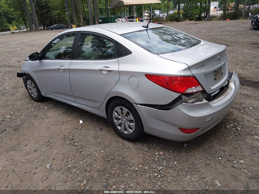2017 Hyundai Accent VIN KMHCT4AEXHU252201 IAAI salvage auction — FRONT END, Salvage Title, sold $25 on 2026-07-23 (photo 3)