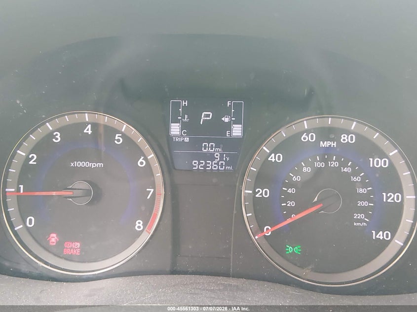 2017 Hyundai Accent VIN KMHCT4AEXHU252201 IAAI salvage auction — FRONT END, Salvage Title, sold $25 on 2026-07-23 (photo 7)