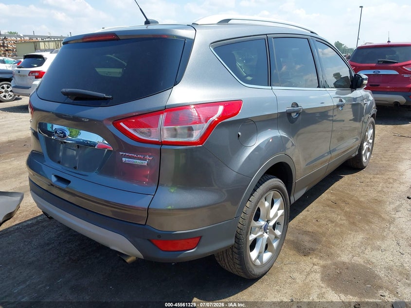 2014 Ford Escape VIN 1FMCU0JX9EUE37729 IAAI salvage auction — FRONT END, Clear (Michigan), sold $625 on 2026-08-24 (photo 4)
