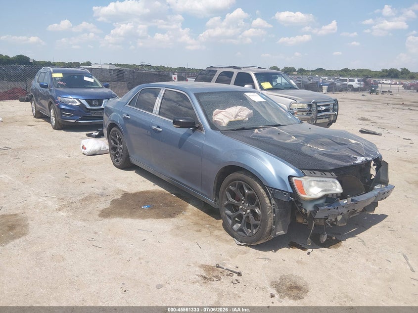 2011 Chrysler 300 VIN 2C3CA6CT7BH581163 IAAI salvage auction — FRONT END, Salvage (Texas), sold $25 on 2026-08-01 (photo 1)