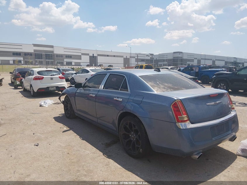2011 Chrysler 300 VIN 2C3CA6CT7BH581163 IAAI salvage auction — FRONT END, Salvage (Texas), sold $25 on 2026-08-01 (photo 3)