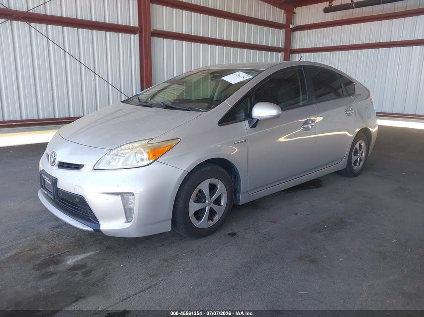 2015 Toyota Prius VIN JTDKN3DUXF1931049 IAAI salvage auction — NORMAL WEAR, Clear - Dealer Only (California), sold $1,550 on 2026-07-21 (photo 2)