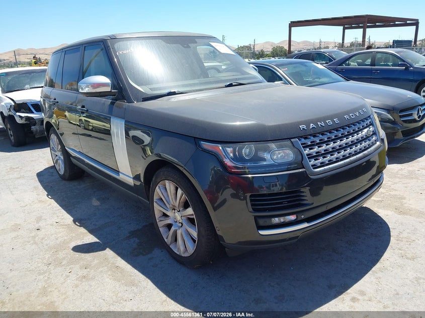 2014 Land rover RANGE ROVER VIN SALGS2EF4EA142847 IAAI salvage auction — NORMAL WEAR, Clear - Dealer Only (California), sold $3,300 on 2026-07-16 (photo 1)
