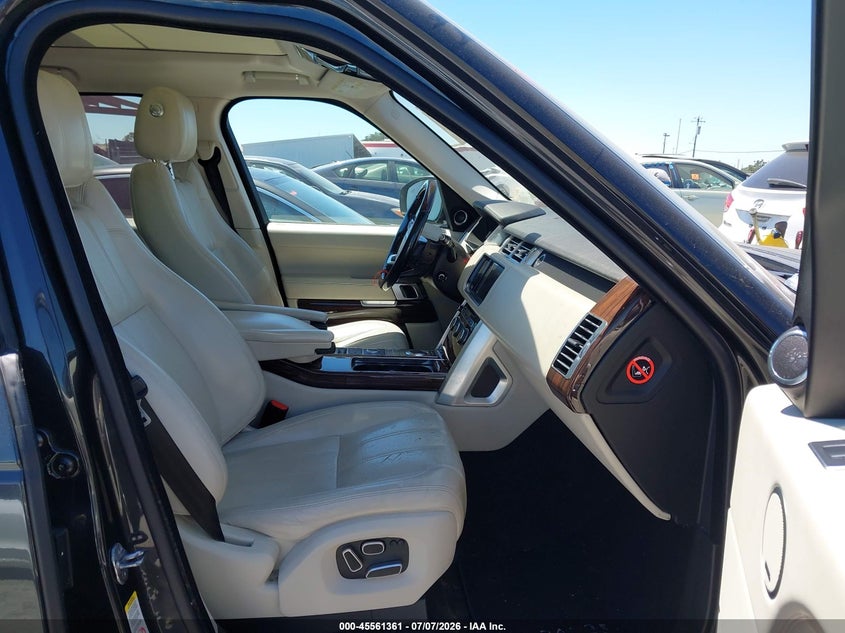 2014 Land rover RANGE ROVER VIN SALGS2EF4EA142847 IAAI salvage auction — NORMAL WEAR, Clear - Dealer Only (California), sold $3,300 on 2026-07-16 (photo 5)