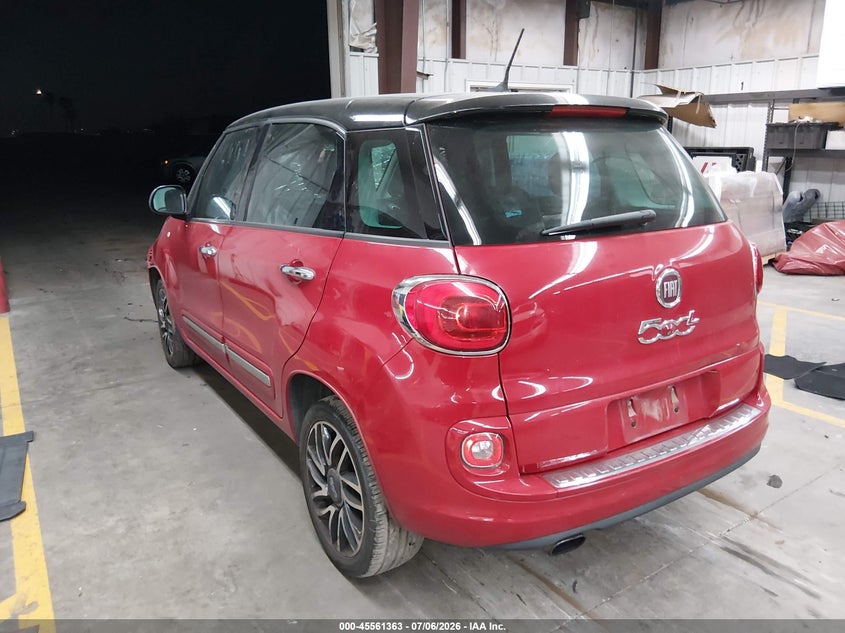 2014 Fiat 500l VIN ZFBCFACHXEZ015176 IAAI salvage auction — FRONT END, Salvage Title, sold $500 on 2026-08-11 (photo 3)