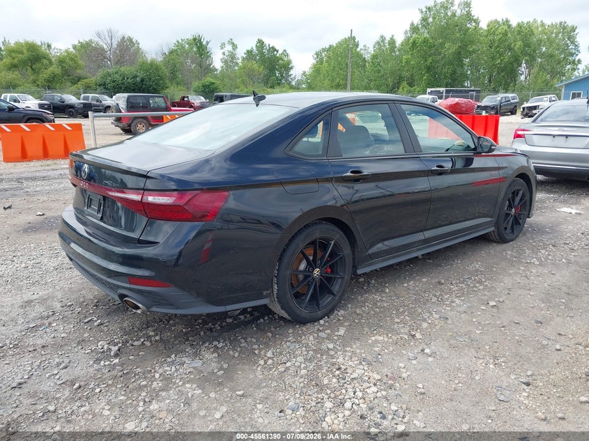 2025 Volkswagen Jetta VIN 3VW1T7BU0SM063715 IAAI salvage auction — WATER/FLOOD, Junk Bill Of Sale Mv2459 (Wisconsin), sold $8,775 on 2026-08-13 (photo 4)