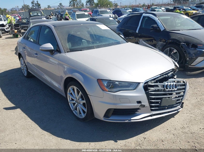 2016 Audi A3 VIN WAUB8GFF0G1042479 IAAI salvage auction — FRONT END, Salvage (California), sold $1,450 on 2026-07-22 (photo 1)