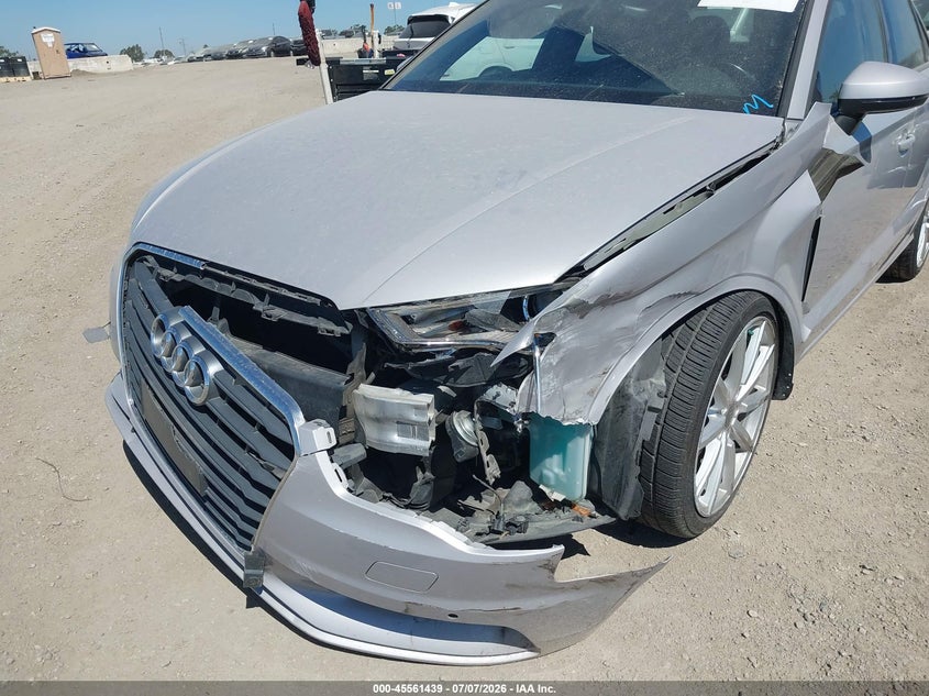 2016 Audi A3 VIN WAUB8GFF0G1042479 IAAI salvage auction — FRONT END, Salvage (California), sold $1,450 on 2026-07-22 (photo 6)