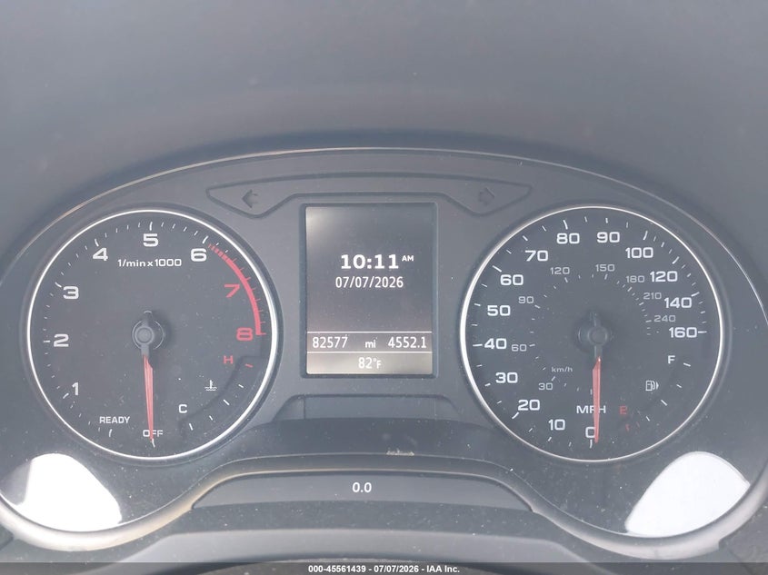 2016 Audi A3 VIN WAUB8GFF0G1042479 IAAI salvage auction — FRONT END, Salvage (California), sold $1,450 on 2026-07-22 (photo 7)