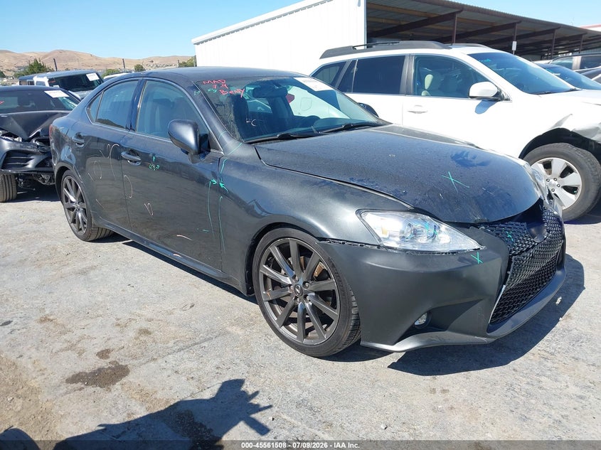 2007 Lexus Is 250 VIN JTHBK262875027904 IAAI salvage auction — FRONT END, Salvage (California), sold $475 on 2026-07-30 (photo 1)