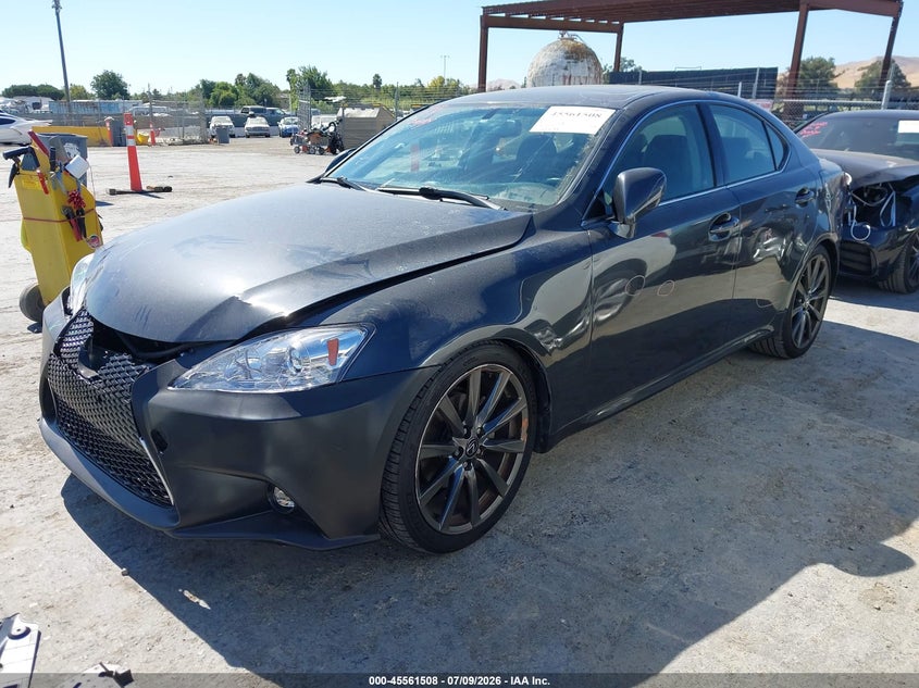 2007 Lexus Is 250 VIN JTHBK262875027904 IAAI salvage auction — FRONT END, Salvage (California), sold $475 on 2026-07-30 (photo 2)