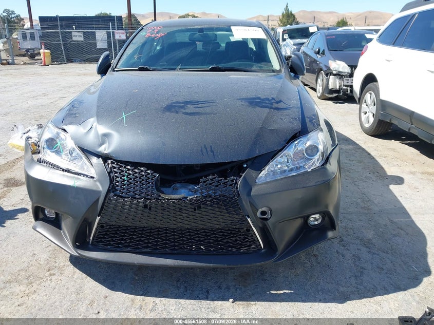 2007 Lexus Is 250 VIN JTHBK262875027904 IAAI salvage auction — FRONT END, Salvage (California), sold $475 on 2026-07-30 (photo 6)