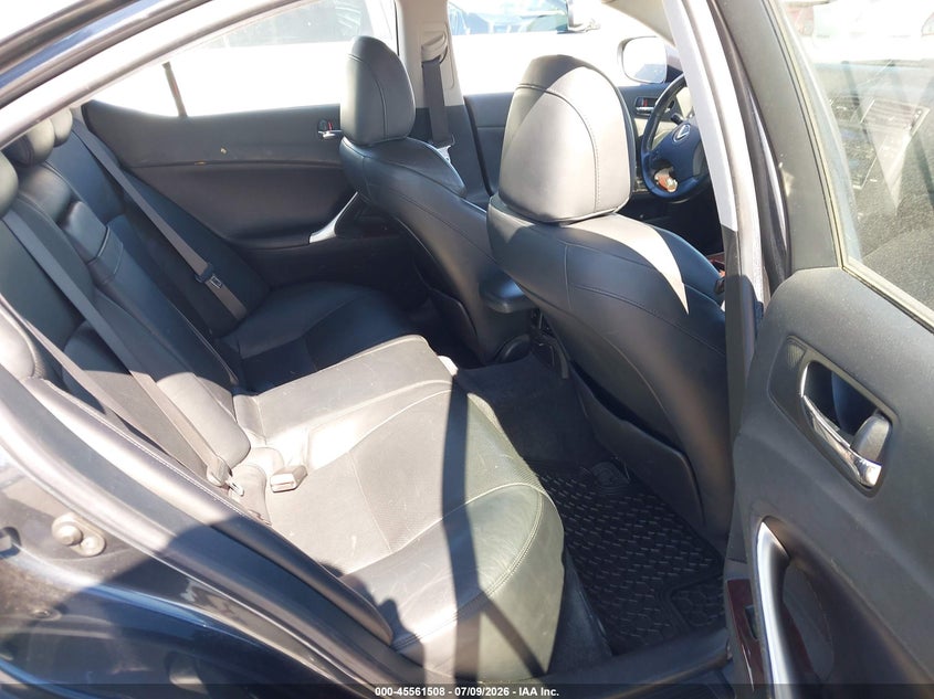 2007 Lexus Is 250 VIN JTHBK262875027904 IAAI salvage auction — FRONT END, Salvage (California), sold $475 on 2026-07-30 (photo 8)