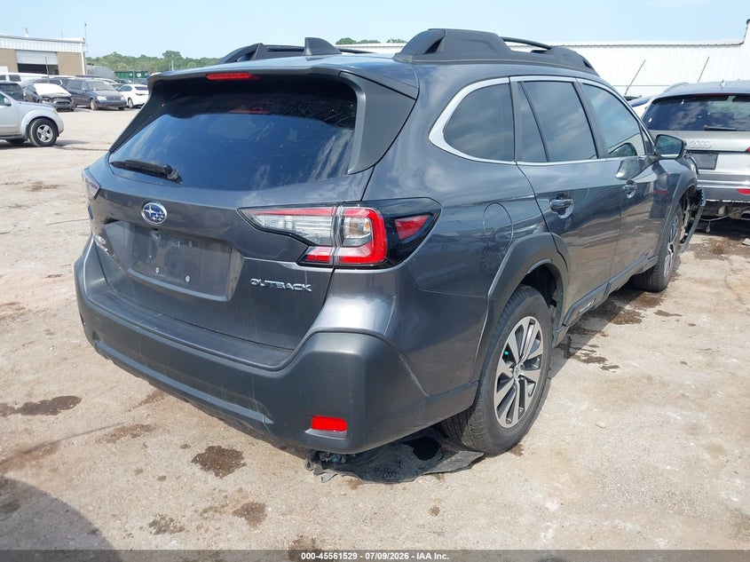 2025 Subaru Outback VIN 4S4BTAFCXS3245246 IAAI salvage auction — LEFT SIDE, Wait Title, sold $7,375 on 2026-10-07 (photo 4)
