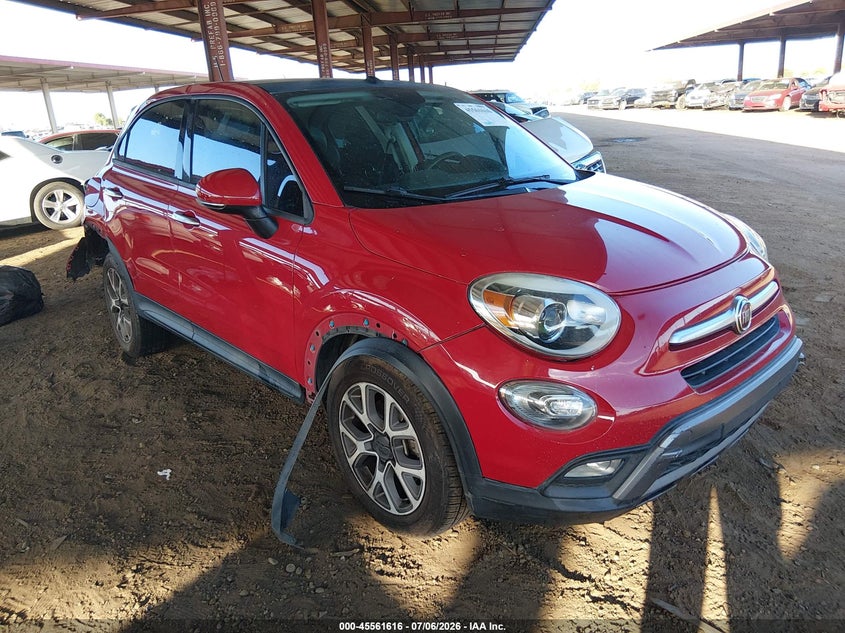 2016 Fiat 500x VIN ZFBCFXCT2GP354973 IAAI salvage auction — REAR END, Salvage Title, sold $200 on 2026-08-04 (photo 1)