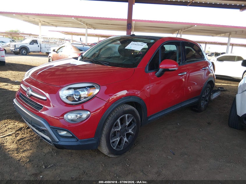 2016 Fiat 500x VIN ZFBCFXCT2GP354973 IAAI salvage auction — REAR END, Salvage Title, sold $200 on 2026-08-04 (photo 2)
