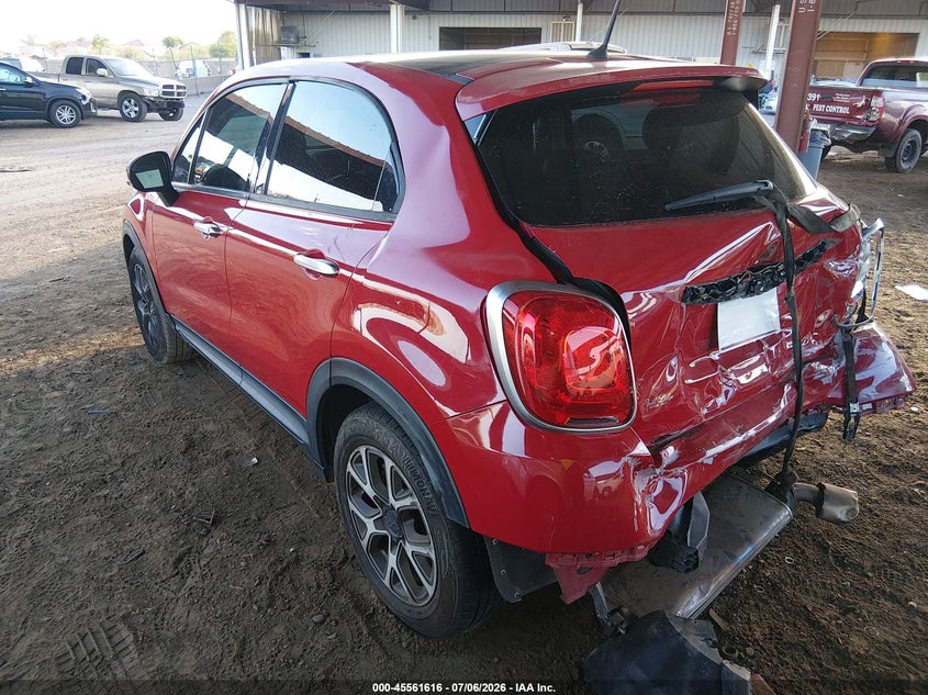 2016 Fiat 500x VIN ZFBCFXCT2GP354973 IAAI salvage auction — REAR END, Salvage Title, sold $200 on 2026-08-04 (photo 3)