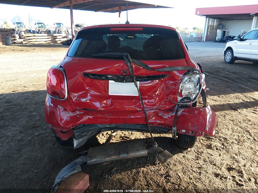 2016 Fiat 500x VIN ZFBCFXCT2GP354973 IAAI salvage auction — REAR END, Salvage Title, sold $200 on 2026-08-04 (photo 6)