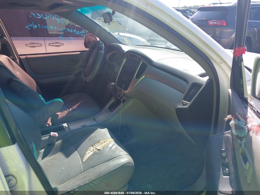 2006 Toyota Highlander VIN JTEGP21A060121872 IAAI salvage auction — NORMAL WEAR, Original (Texas), sold $775 on 2026-07-29 (photo 5)