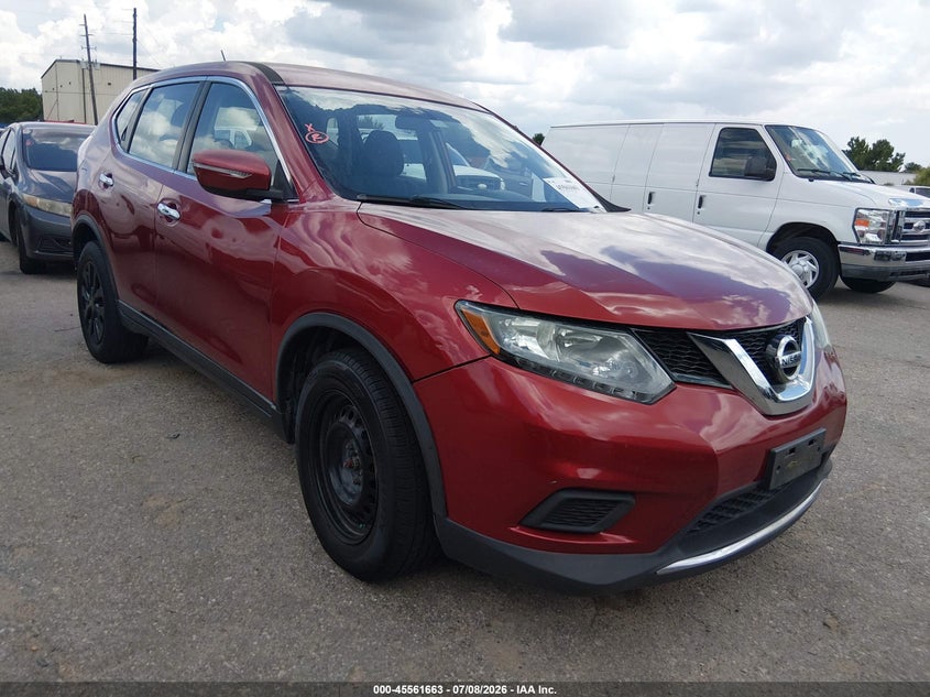 2015 Nissan Rogue sport VIN KNMAT2MT9FP574138 IAAI salvage auction — NORMAL WEAR, Original (Texas), sold $25 on 2026-07-29 (photo 1)