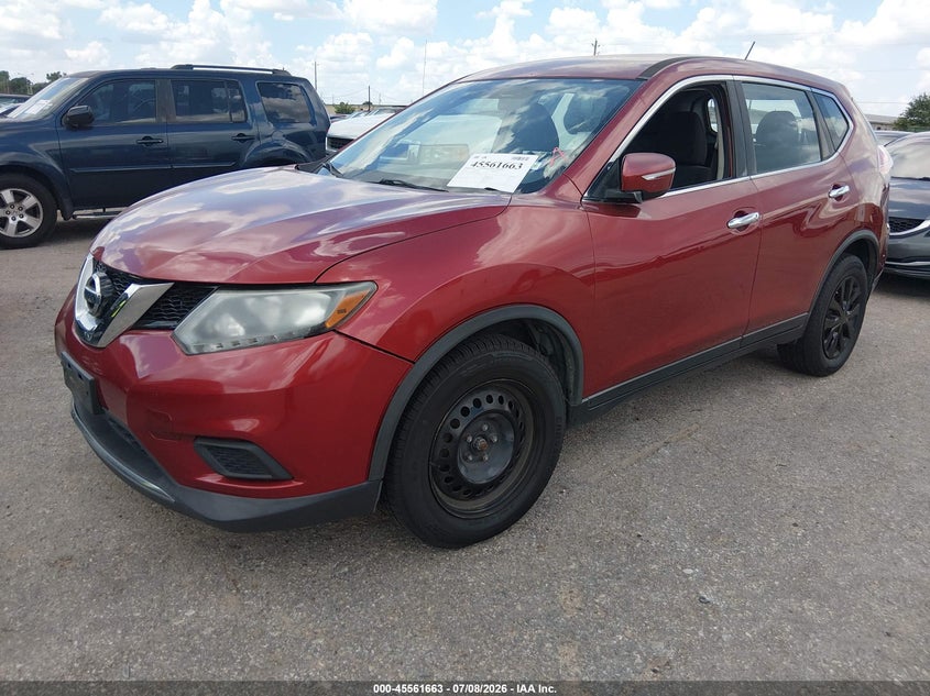 2015 Nissan Rogue sport VIN KNMAT2MT9FP574138 IAAI salvage auction — NORMAL WEAR, Original (Texas), sold $25 on 2026-07-29 (photo 2)