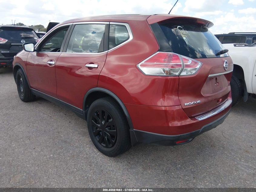 2015 Nissan Rogue sport VIN KNMAT2MT9FP574138 IAAI salvage auction — NORMAL WEAR, Original (Texas), sold $25 on 2026-07-29 (photo 3)