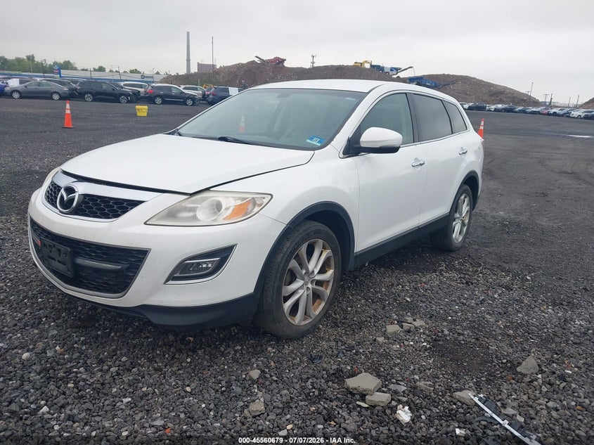 2012 Mazda Cx-9 VIN JM3TB3DV4C0335272 IAAI salvage auction — NORMAL WEAR, Clear (New Jersey), sold $450 on 2026-07-21 (photo 2)