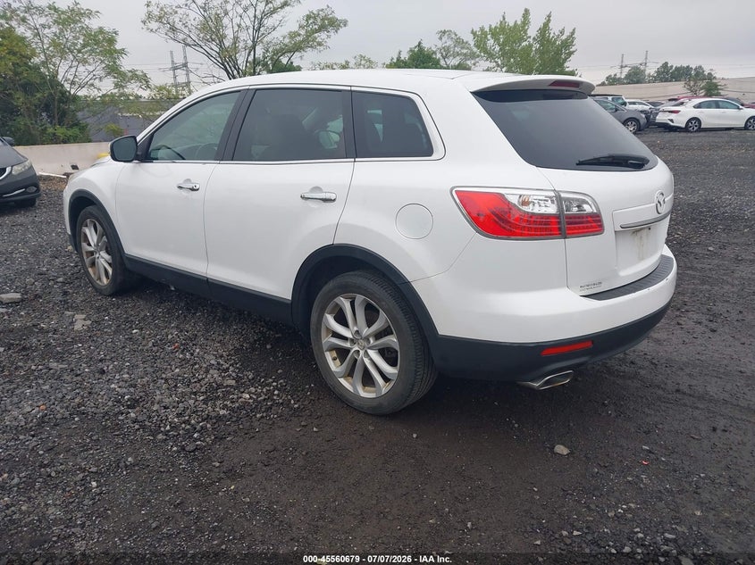 2012 Mazda Cx-9 VIN JM3TB3DV4C0335272 IAAI salvage auction — NORMAL WEAR, Clear (New Jersey), sold $450 on 2026-07-21 (photo 3)