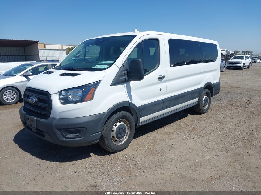 2020 Ford Transit 150 VIN 1FMZK1Y84LKB08661 IAAI salvage auction — REAR END, SF97 (California), sold $14,225 on 2026-08-25 (photo 2)