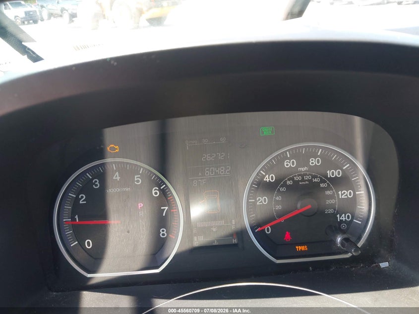 2007 Honda Cr-v VIN JHLRE48537C100539 IAAI salvage auction — NORMAL WEAR, Clear (Michigan), sold $775 on 2026-07-28 (photo 7)