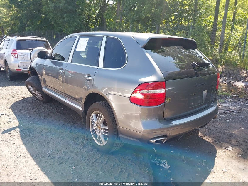 2009 Porsche Cayenne VIN WP1AA29P09LA02449 IAAI salvage auction — LEFT FRONT, Mv-907A (New York), sold $375 on 2026-07-28 (photo 3)